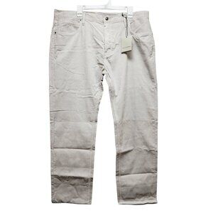 Allsaints Mens Reid Regular Fit Corduroy Pants W38 L32 Straight Leg Rigid bege